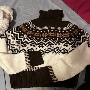 american eagle turtle neck sweater